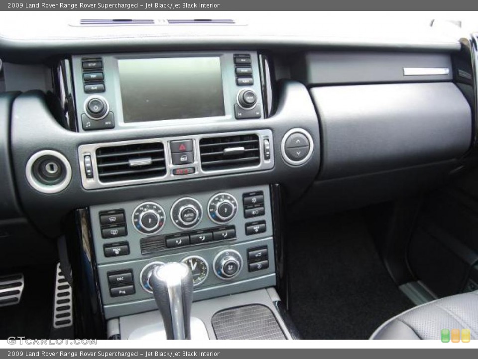 Jet Black/Jet Black Interior Dashboard for the 2009 Land Rover Range Rover Supercharged #39410533