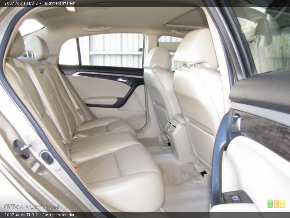 Parchment Interior Rear Seat for the 2007 Acura TL 3.2 #39410877