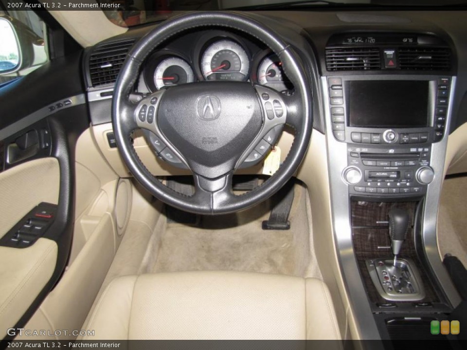 Parchment Interior Dashboard for the 2007 Acura TL 3.2 #39410949