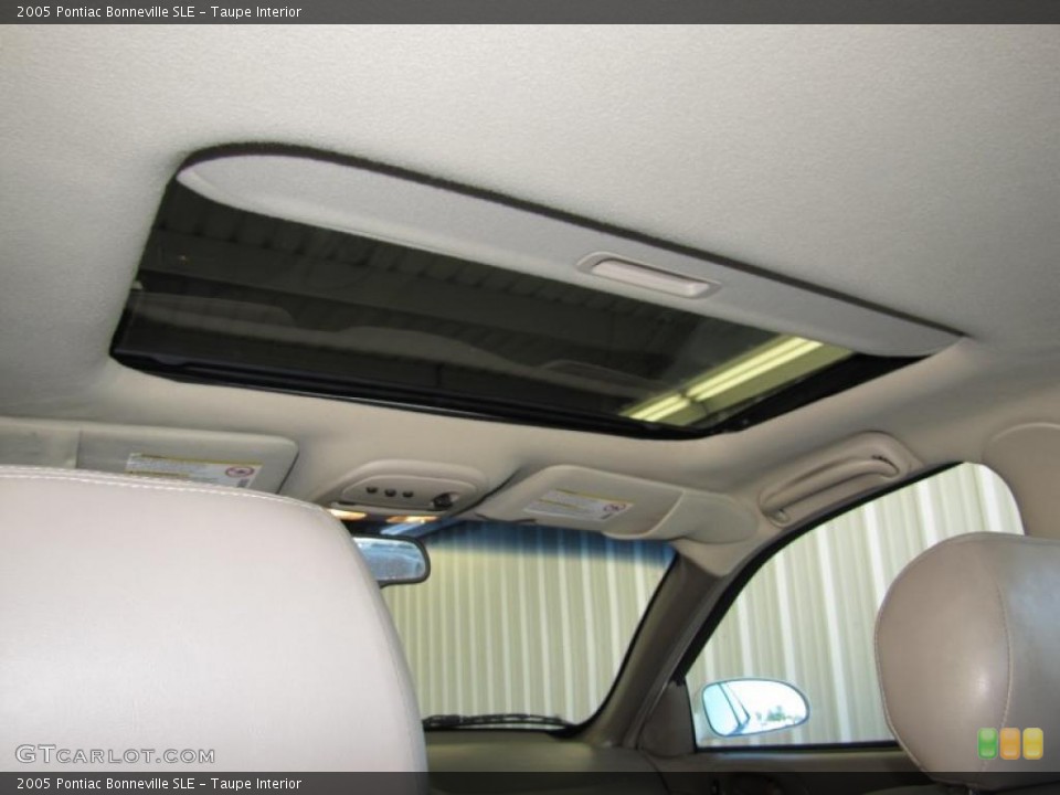 Taupe Interior Sunroof for the 2005 Pontiac Bonneville SLE #39411329