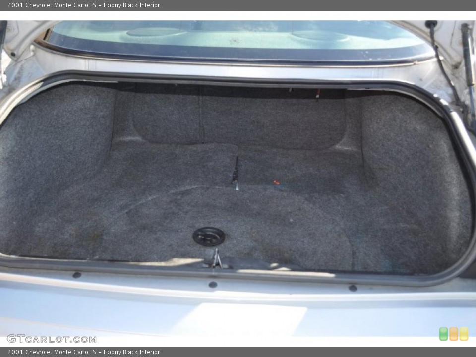 Ebony Black Interior Trunk for the 2001 Chevrolet Monte Carlo LS #39411409