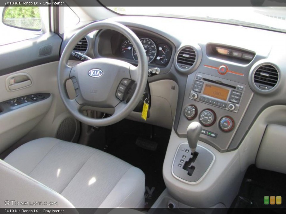 Gray Interior Dashboard for the 2010 Kia Rondo LX #39411805