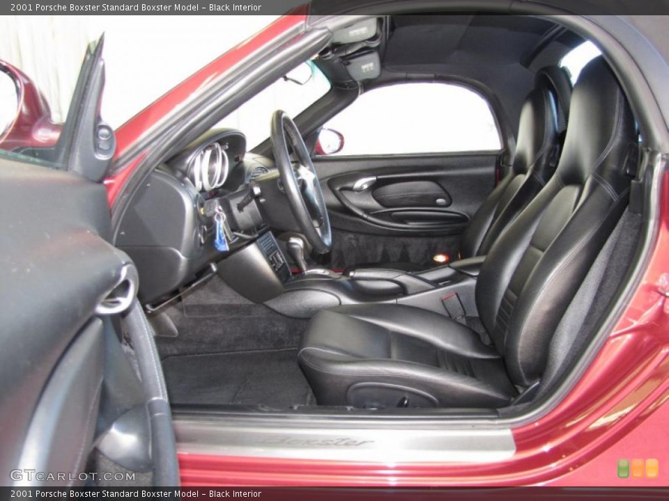 Black Interior Photo for the 2001 Porsche Boxster  #39412185