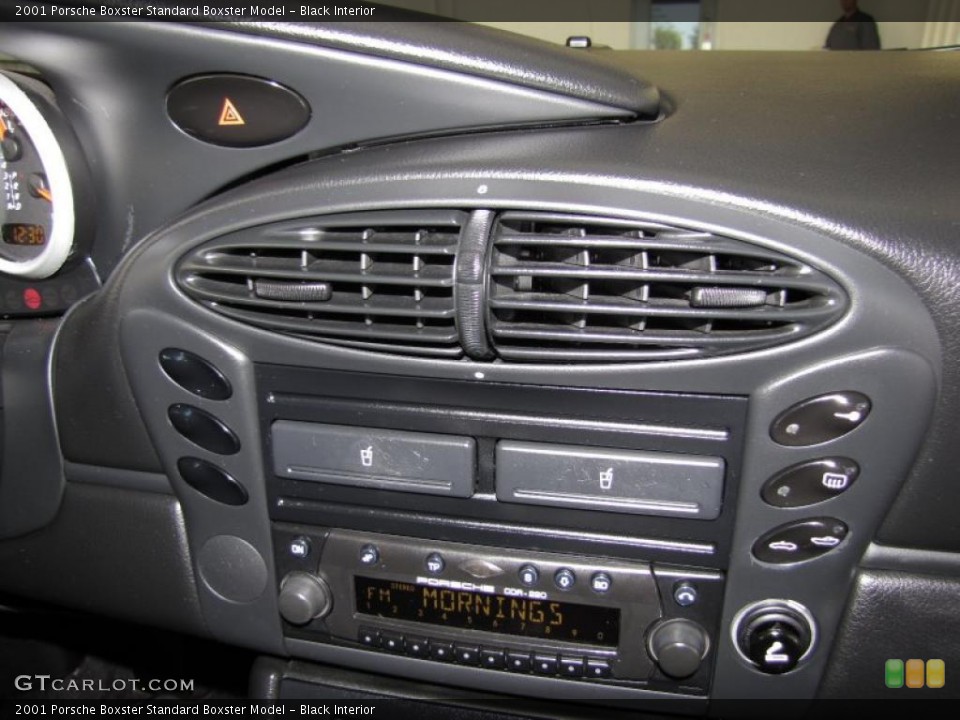 Black Interior Controls for the 2001 Porsche Boxster  #39412237