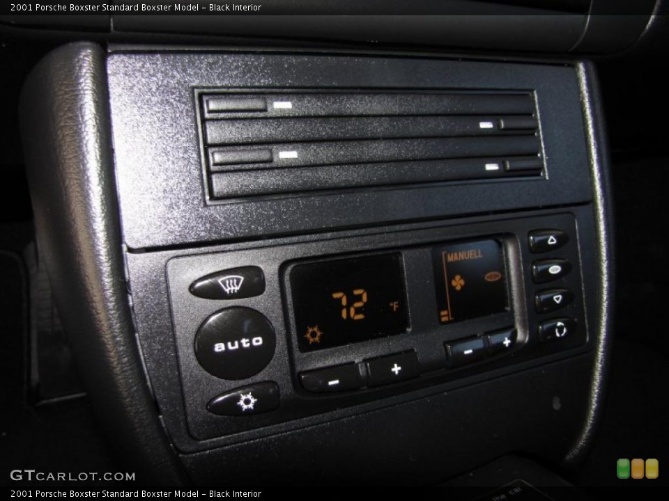 Black Interior Controls for the 2001 Porsche Boxster  #39412269