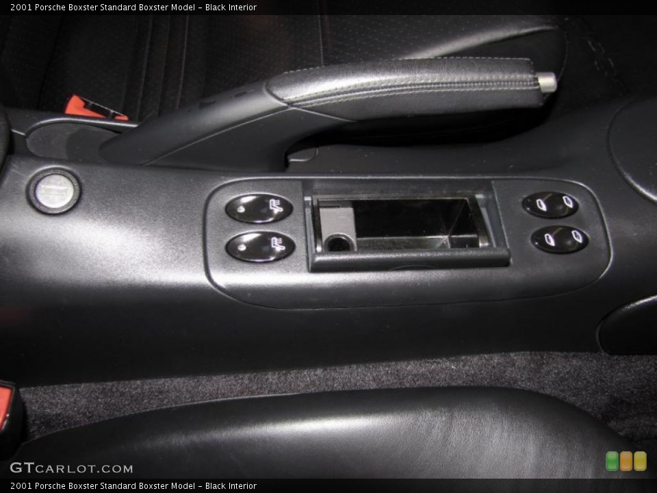 Black Interior Controls for the 2001 Porsche Boxster  #39412277