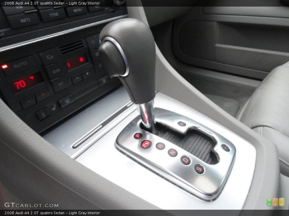 Light Gray Interior Transmission for the 2008 Audi A4 2.0T quattro Sedan #39412305