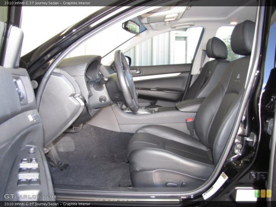 Graphite Interior Photo for the 2010 Infiniti G 37 Journey Sedan #39412525