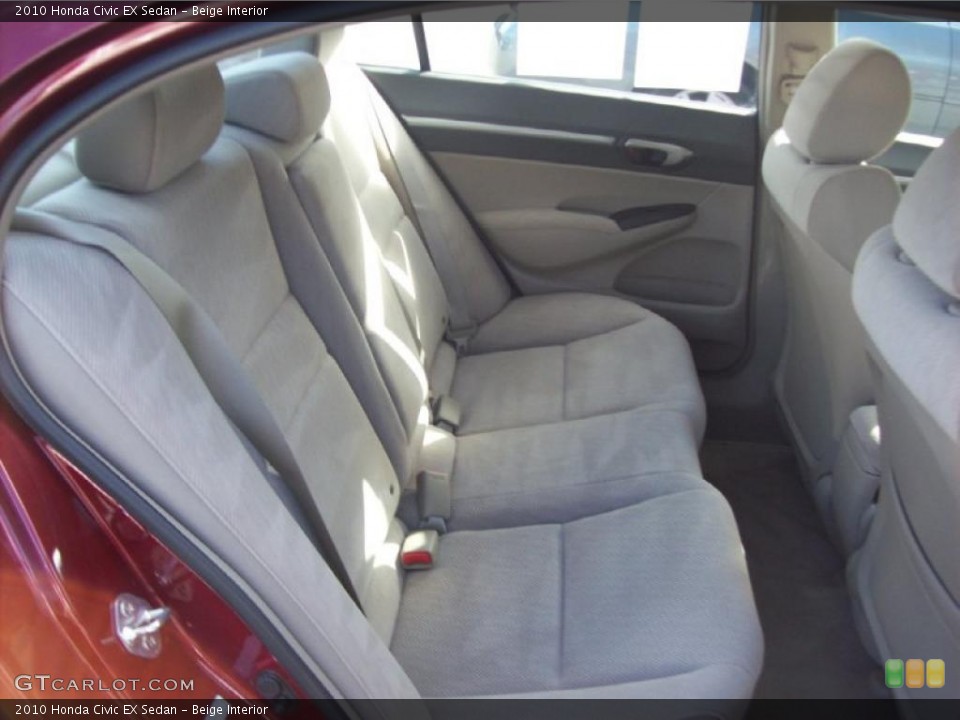 Beige Interior Photo for the 2010 Honda Civic EX Sedan #39413337