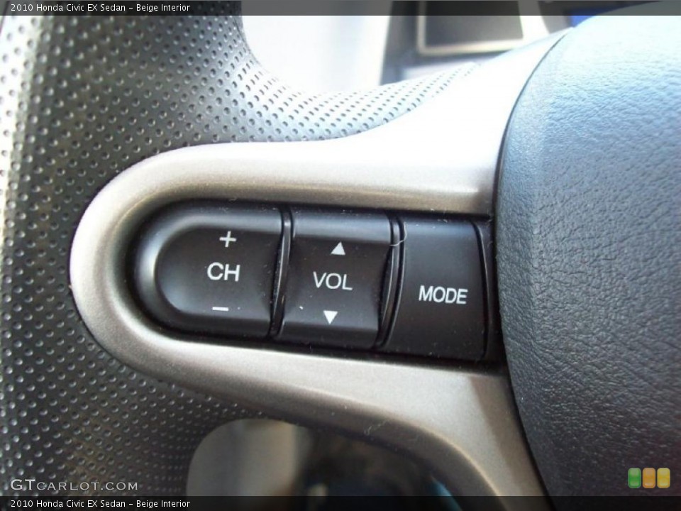 Beige Interior Controls for the 2010 Honda Civic EX Sedan #39413393
