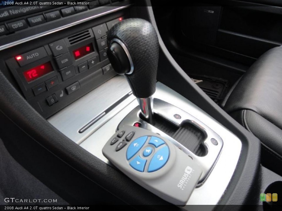 Black Interior Transmission for the 2008 Audi A4 2.0T quattro Sedan #39414161