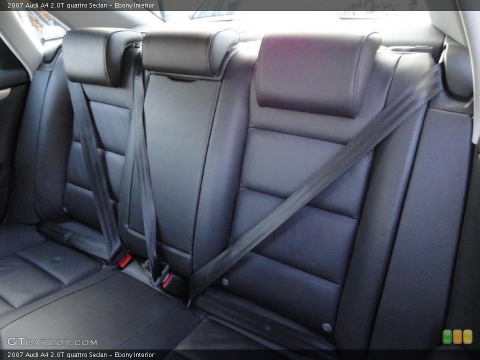 Ebony Interior Photo for the 2007 Audi A4 2.0T quattro Sedan #39414417