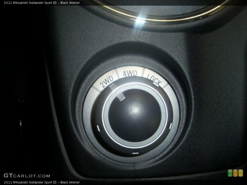 Black Interior Controls for the 2011 Mitsubishi Outlander Sport ES #39414933