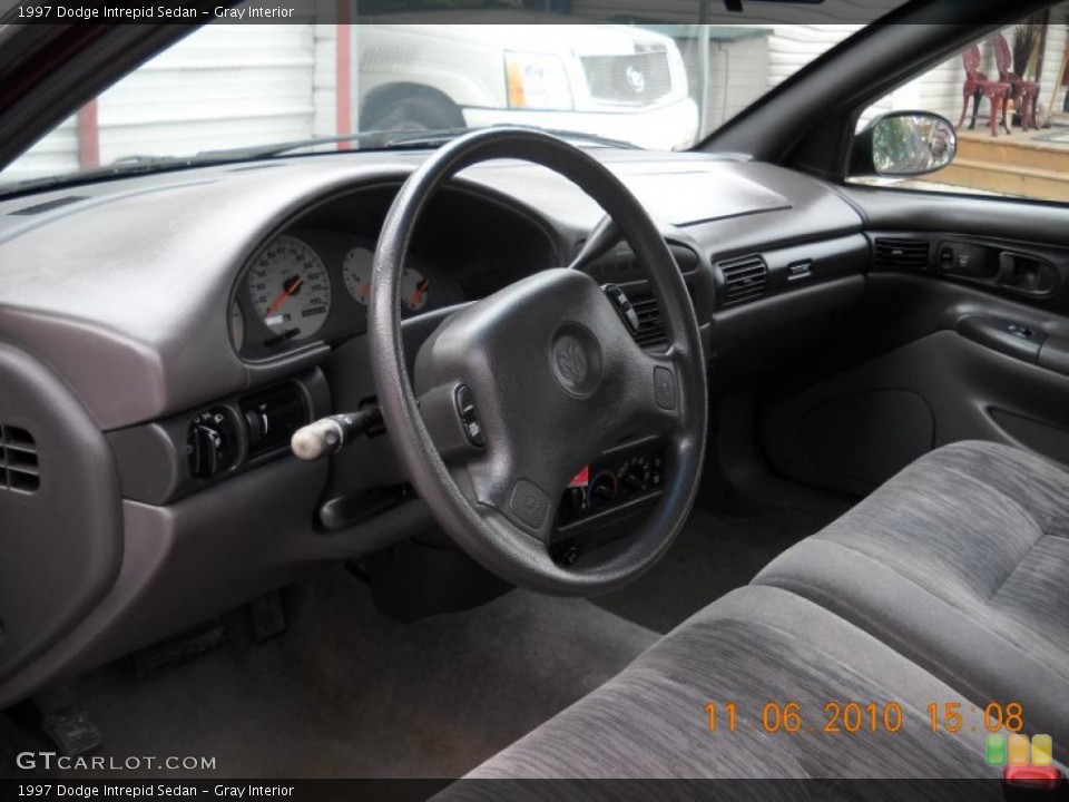 Gray Interior Prime Interior for the 1997 Dodge Intrepid Sedan #39415245