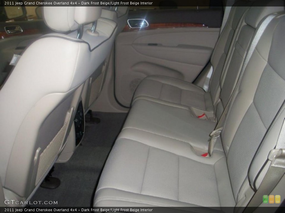 Dark Frost Beige/Light Frost Beige Interior Photo for the 2011 Jeep Grand Cherokee Overland 4x4 #39415309