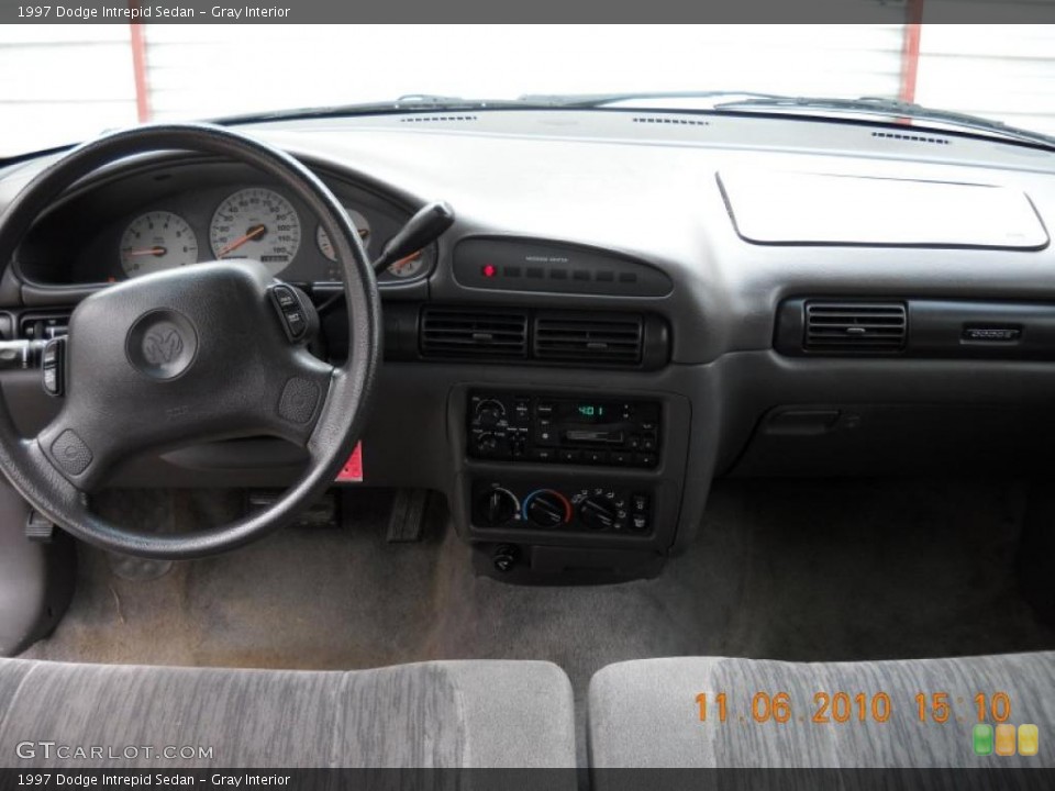 Gray Interior Dashboard for the 1997 Dodge Intrepid Sedan #39415337