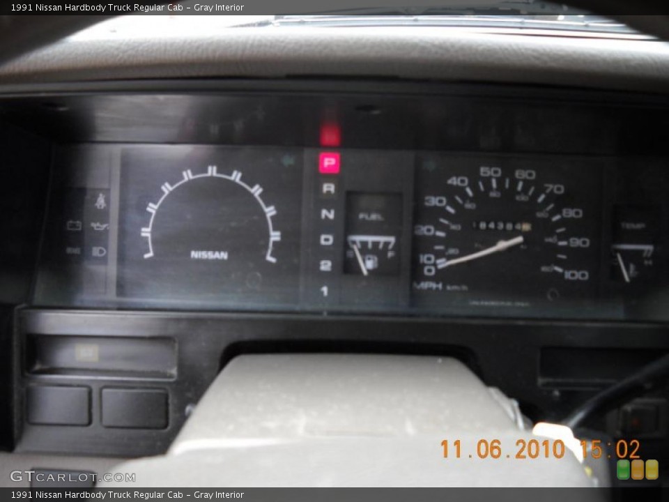 Gray Interior Gauges for the 1991 Nissan Hardbody Truck Regular Cab #39415685