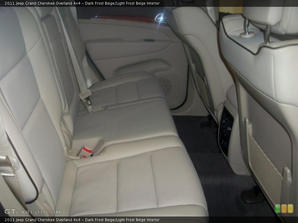 Dark Frost Beige/Light Frost Beige Interior Photo for the 2011 Jeep Grand Cherokee Overland 4x4 #39415721