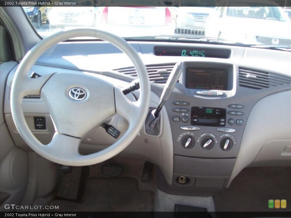 Gray Interior Dashboard for the 2002 Toyota Prius Hybrid #39416401