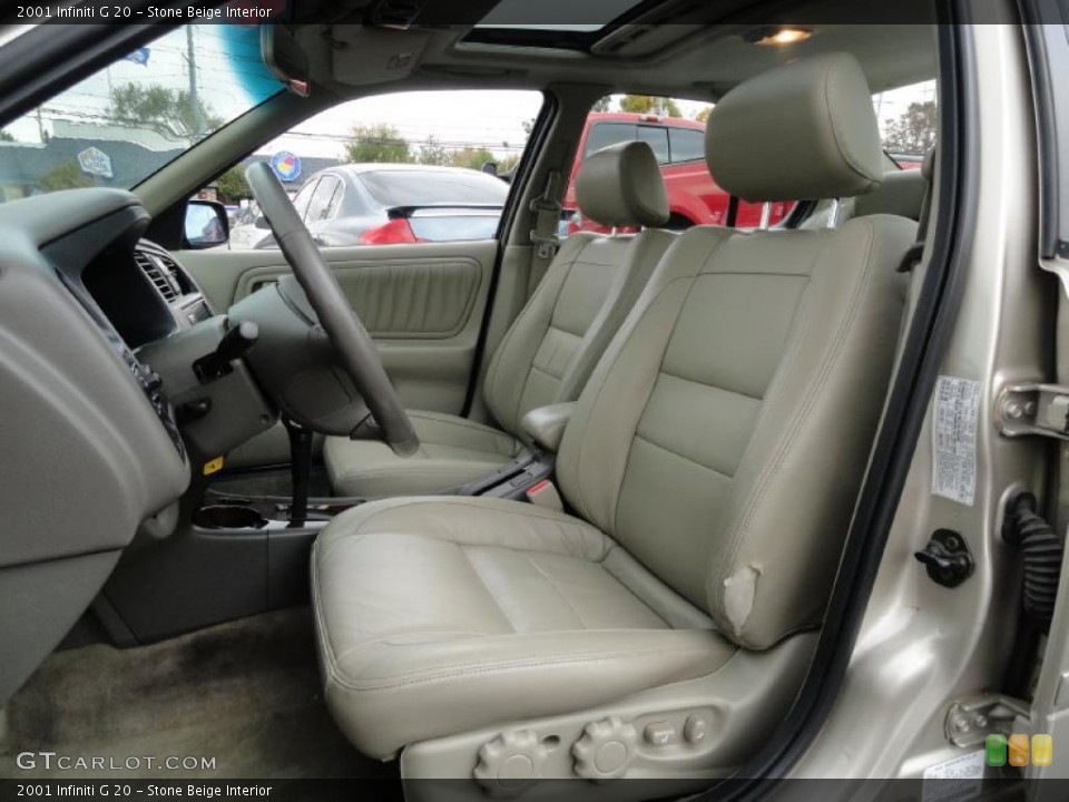 Stone Beige Interior Photo for the 2001 Infiniti G 20 #39418413