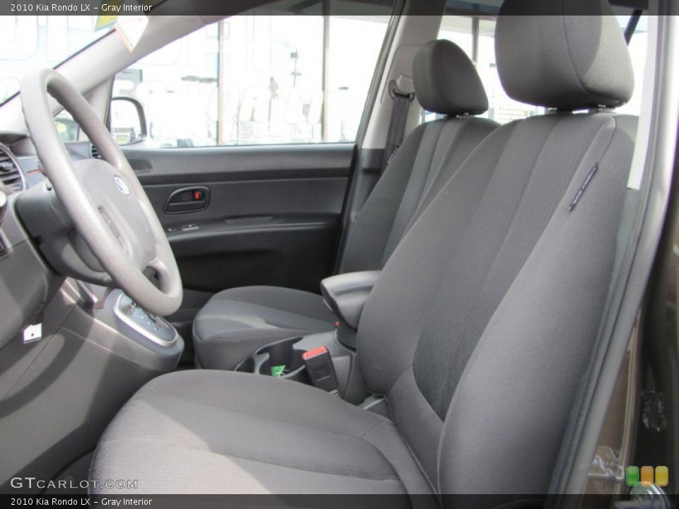 Gray Interior Photo for the 2010 Kia Rondo LX #39419909