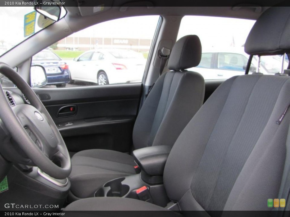 Gray Interior Photo for the 2010 Kia Rondo LX #39419965