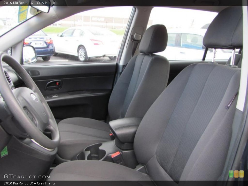 Gray Interior Photo for the 2010 Kia Rondo LX #39419973