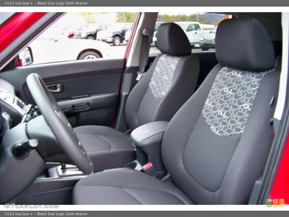 Black Soul Logo Cloth Interior Photo for the 2010 Kia Soul + #39420613