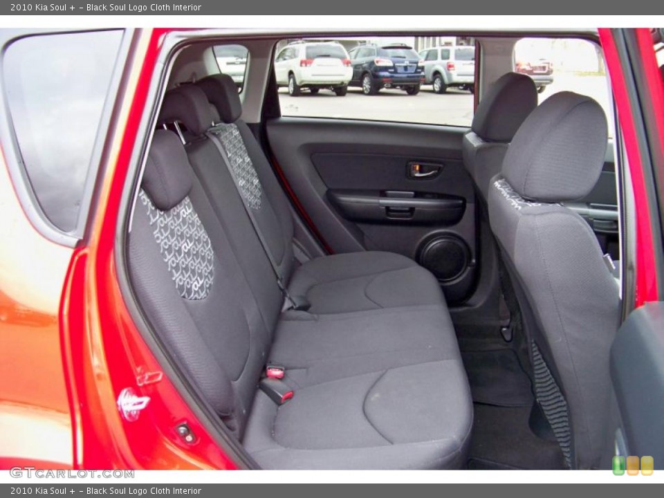 Black Soul Logo Cloth Interior Photo for the 2010 Kia Soul + #39420633