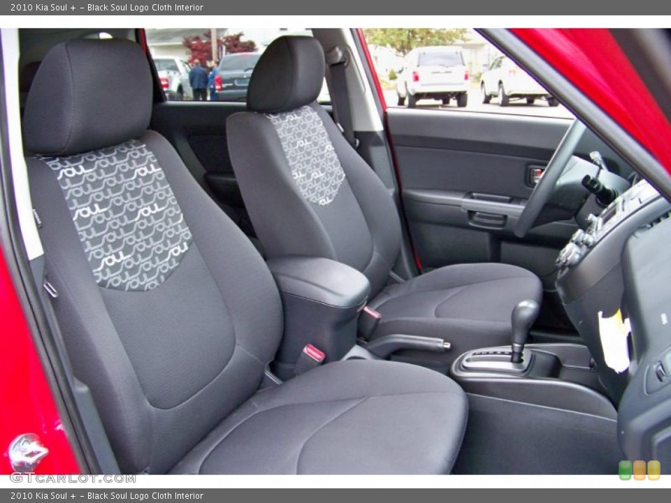 Black Soul Logo Cloth Interior Photo for the 2010 Kia Soul + #39420641