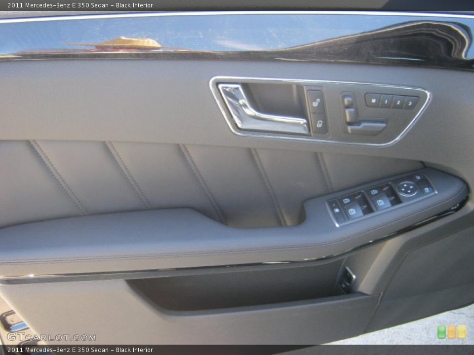 Black Interior Door Panel for the 2011 Mercedes-Benz E 350 Sedan #39421578