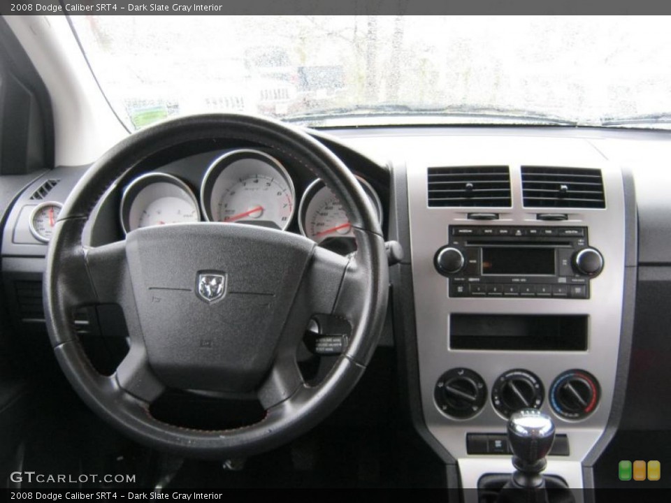 Dark Slate Gray Interior Dashboard for the 2008 Dodge Caliber SRT4 #39421582