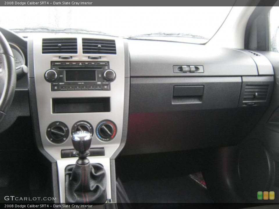 Dark Slate Gray Interior Dashboard for the 2008 Dodge Caliber SRT4 #39421894