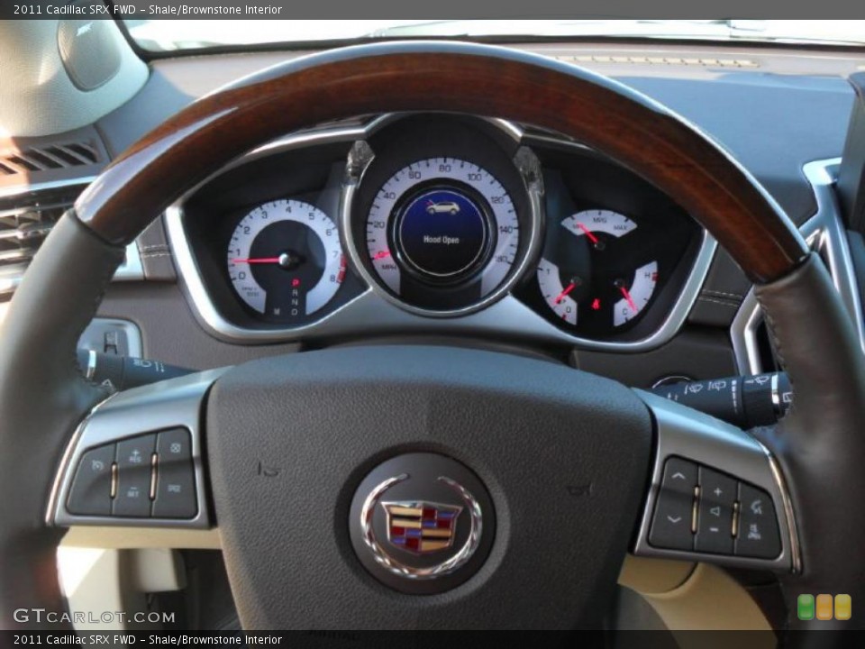 Shale/Brownstone Interior Controls for the 2011 Cadillac SRX FWD #39421922