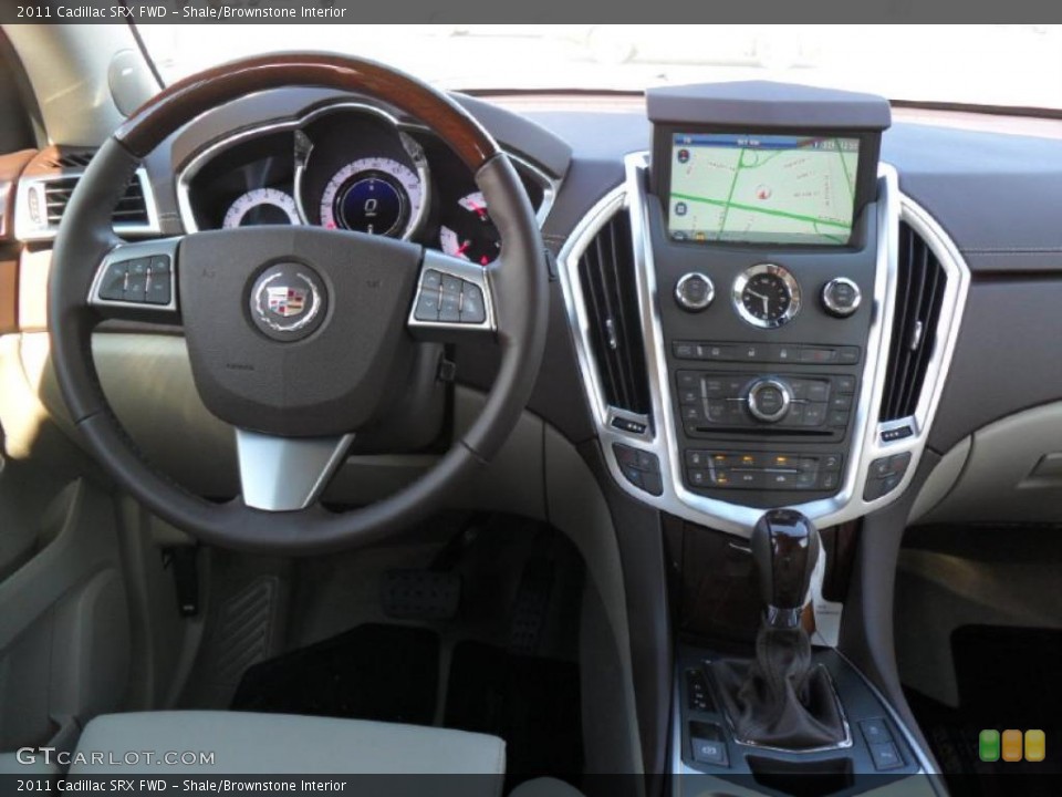 Shale/Brownstone Interior Dashboard for the 2011 Cadillac SRX FWD #39421986