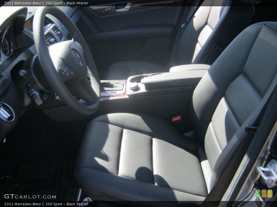 Black Interior Photo for the 2011 Mercedes-Benz C 300 Sport #39422070