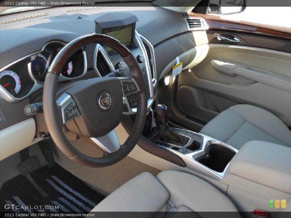 Shale/Brownstone Interior Prime Interior for the 2011 Cadillac SRX FWD #39422146