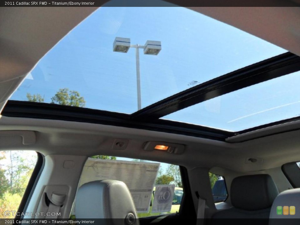 Titanium/Ebony Interior Sunroof for the 2011 Cadillac SRX FWD #39422326