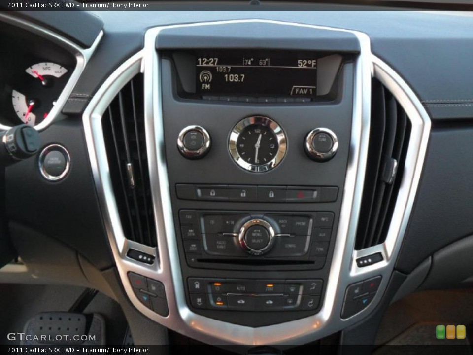 Titanium/Ebony Interior Controls for the 2011 Cadillac SRX FWD #39422354