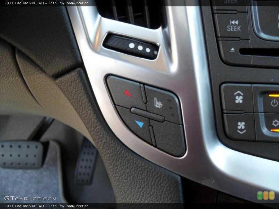 Titanium/Ebony Interior Controls for the 2011 Cadillac SRX FWD #39422370