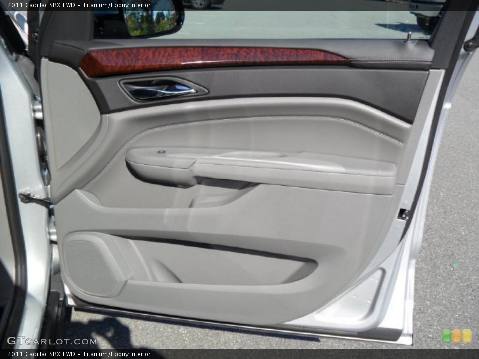 Titanium/Ebony Interior Door Panel for the 2011 Cadillac SRX FWD #39422542