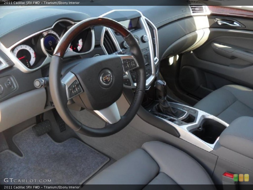 Titanium/Ebony Interior Prime Interior for the 2011 Cadillac SRX FWD #39422598