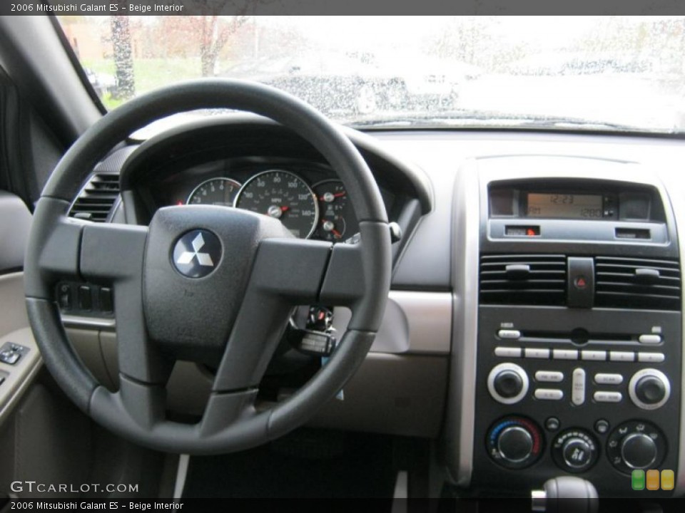 Beige Interior Dashboard for the 2006 Mitsubishi Galant ES #39422918