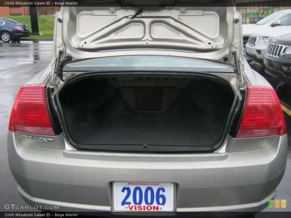 Beige Interior Trunk for the 2006 Mitsubishi Galant ES #39422946