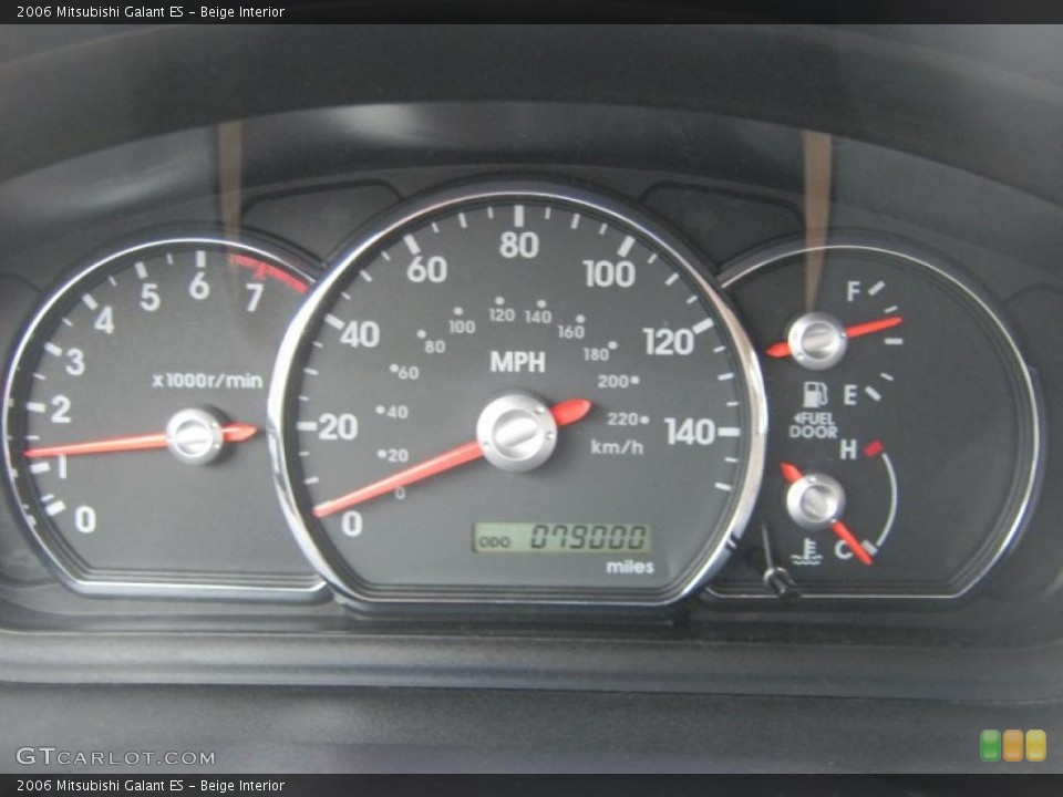Beige Interior Gauges for the 2006 Mitsubishi Galant ES #39423038