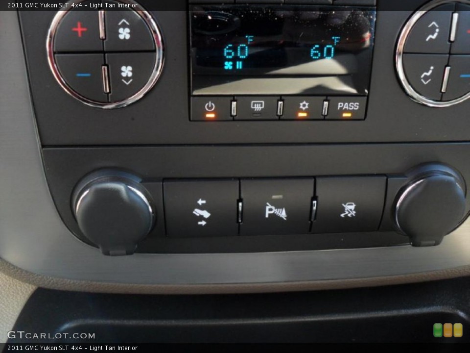 Light Tan Interior Controls for the 2011 GMC Yukon SLT 4x4 #39424126