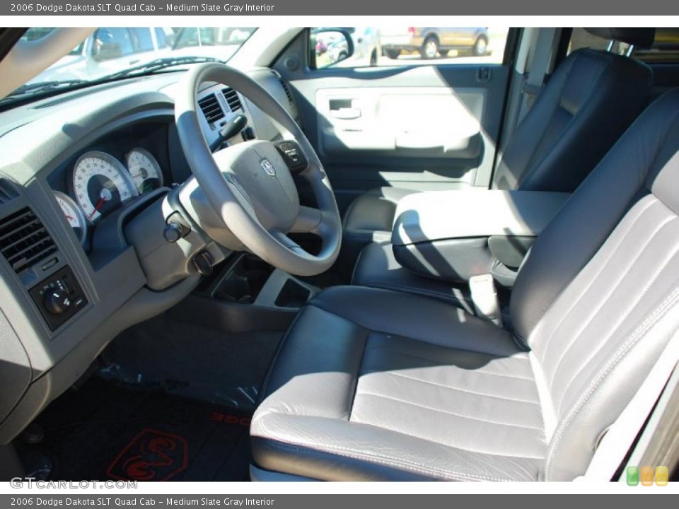 Medium Slate Gray Interior Photo for the 2006 Dodge Dakota SLT Quad Cab #39424314