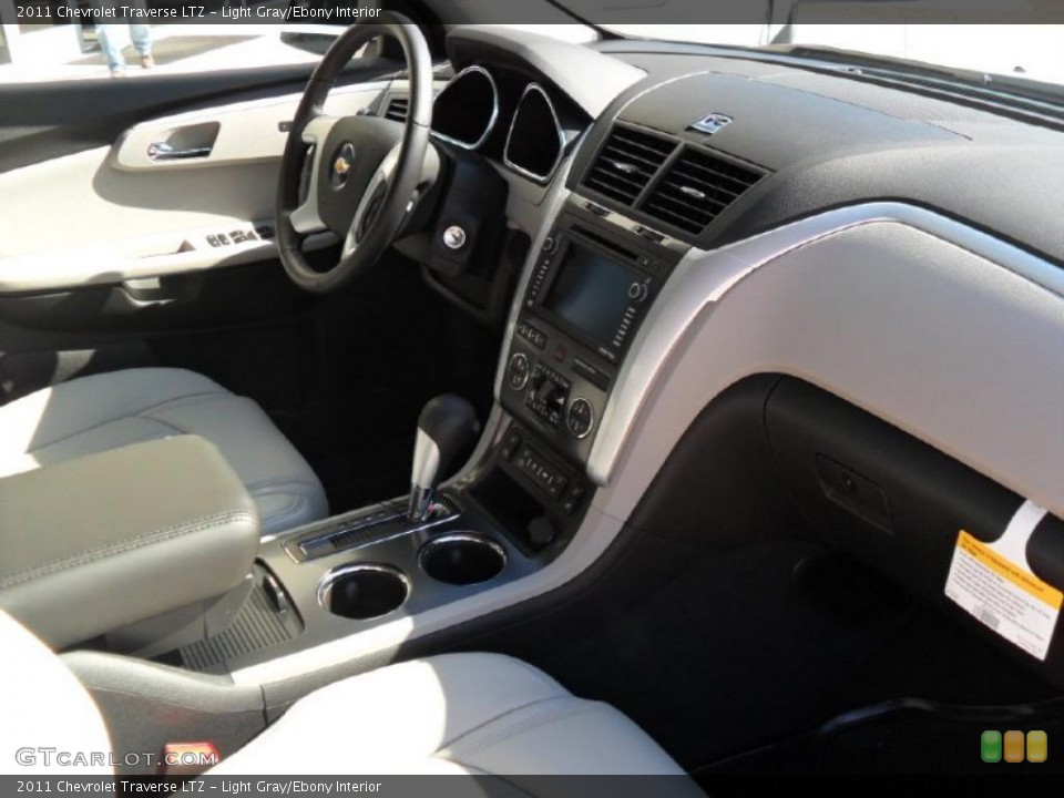 Light Gray/Ebony Interior Dashboard for the 2011 Chevrolet Traverse LTZ #39425214