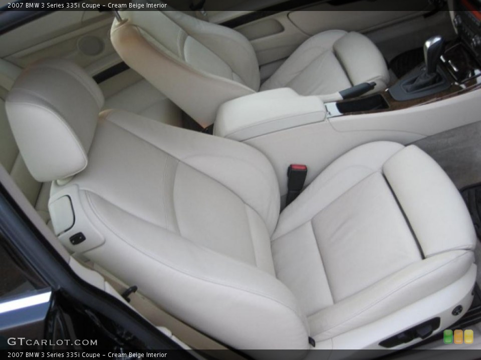 Cream Beige Interior Photo for the 2007 BMW 3 Series 335i Coupe #39426934