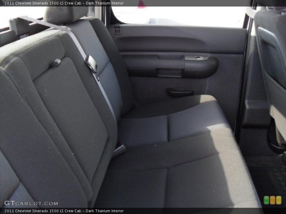 Dark Titanium Interior Photo for the 2011 Chevrolet Silverado 1500 LS Crew Cab #39428222